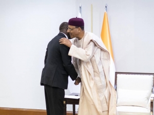 Niger: Audience avec Abdoulaye Bio Tchan&eacute;, envoy&eacute; sp&eacute;cial du Pr&eacute;sident de la R&eacute;publique du Benin