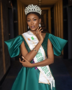 C&ocirc;te d&rsquo;Ivoire /Concours de beaut&eacute; : Apr&egrave;s Olivia Yace, Yasmine Wognin fait briller le drapeau ivoirien