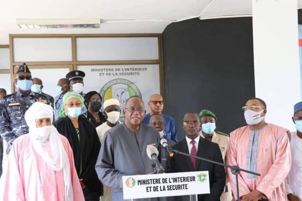 C&ocirc;te d&rsquo;Ivoire :  Le ministre de l'int&eacute;rieur et de la s&eacute;curit&eacute; a re&ccedil;u une d&eacute;l&eacute;gation minist&eacute;rielle de la r&eacute;publique du Niger
