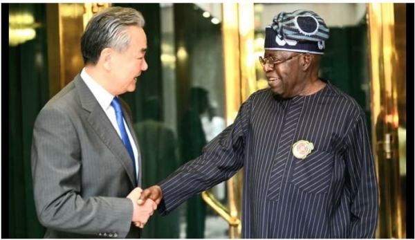Chine- Afrique : Le ministre des affaires &eacute;trang&egrave;res chinois en visite au Nigeria