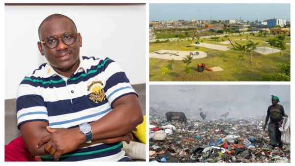 Dominique Koutouan, Pr&eacute;sident de l'union des jeunes d'Akou&eacute;do : &laquo; Le parc urbain d&rsquo;Akou&eacute;do a consid&eacute;rablement am&eacute;lior&eacute; notre cadre de vie &raquo;