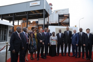 C&ocirc;te d'Ivoire-Energie : Ouattara inaugure une centrale thermique &agrave; Abidjan
