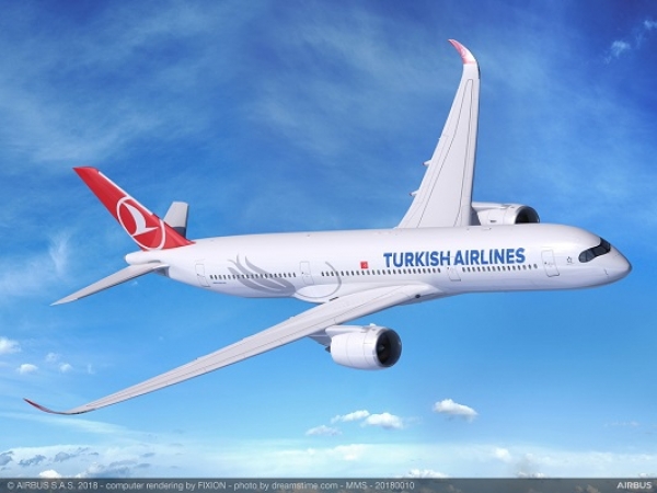 Trafic a&eacute;rien: Turkish Airlines choisit l'A350XWB pour propulser sa flotte vers de nouveaux sommets