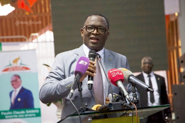 C&ocirc;te d'Ivoire/ Sport : Le Ministre Paulin Claude Danho exhorte les f&eacute;d&eacute;rations &agrave; placer la Jeunesse au c&oelig;ur de toutes leurs activit&eacute;s