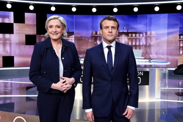 France- Pr&eacute;sidentielle/ Le Pen/Macron : un d&eacute;bat t&eacute;l&eacute;vis&eacute; &agrave; haut risque