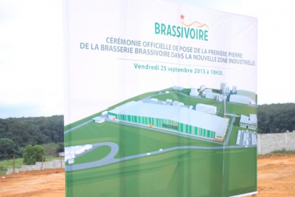 Maquette de la brasserie Heineken