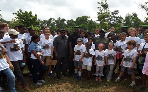 C&ocirc;te d&rsquo;Ivoire : Les &eacute;l&egrave;ves du Lyc&eacute;e am&eacute;ricain d'Abidjan d&eacute;sormais &laquo; ambassadeurs de la for&ecirc;t &raquo; ivoirienne