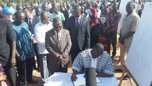 La c&eacute;r&eacute;monie de lancement du projet "G-Cloud"