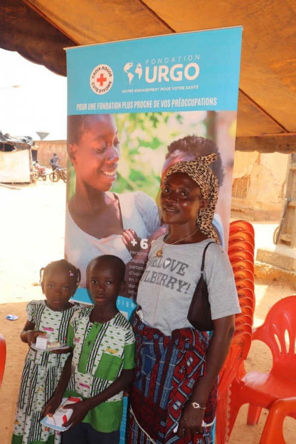 Taabo/ Projet de r&eacute;silience materno-infantile : La croix rouge C&ocirc;te d&rsquo;Ivoire consulte plus de 700 personnes