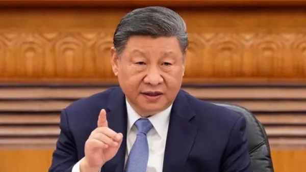 Xi Jinping f&eacute;licite Thongloun Sisoulith pour sa r&eacute;&eacute;lection &agrave; la pr&eacute;sidence du Laos