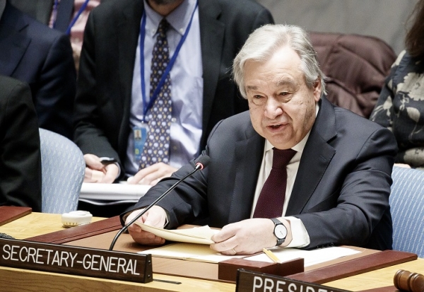 ONU: Antonio Guterres met en garde contre l&rsquo;impact de l&rsquo;esclavage moderne