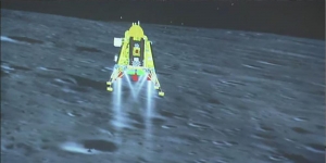 Chandrayaan-3 : l'Inde commence l'exploration du p&ocirc;le Sud de la Lune