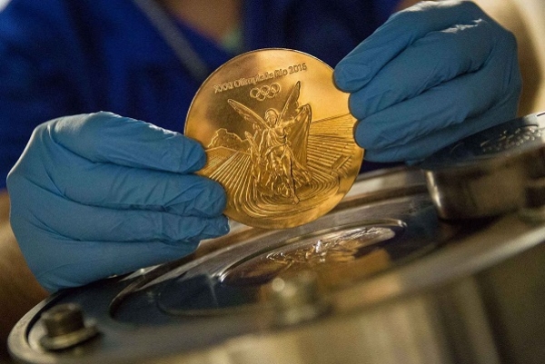 Une m&eacute;daille (image d'illustration)