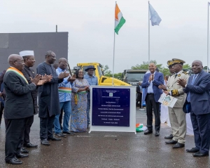C&ocirc;te d'Ivoire/ Infrastructure routi&egrave;re: Le Premier Ministre Patrick Achi lance les travaux de renforcement de l'axe routier Du&eacute;kou&eacute;- Guiglo-Blol&eacute;quin