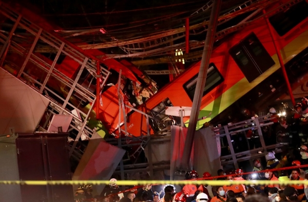 Mexico: 23 morts dans accident de m&eacute;tro