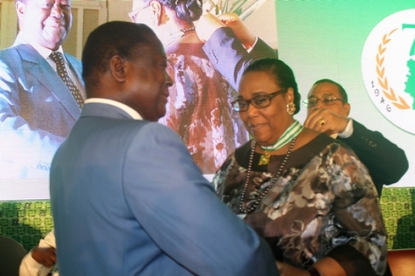 C&ocirc;te d&rsquo;Ivoire: Th&eacute;r&egrave;se Houphouet-Boigny &eacute;lev&eacute;e &agrave; la dignit&eacute; de Grand Officier de l&rsquo;ordre du B&eacute;lier