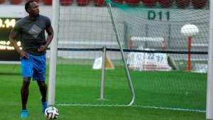 Usain Bolt: l'ancien sprinteur jama&iuml;cain entame une carri&egrave;re de footballeur