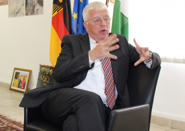 C&ocirc;te d&rsquo;Ivoire : L&rsquo;Ambassadeur d&rsquo;Allemagne encourage des &eacute;l&egrave;ves de Kong &agrave; apprendre la langue de Goethe