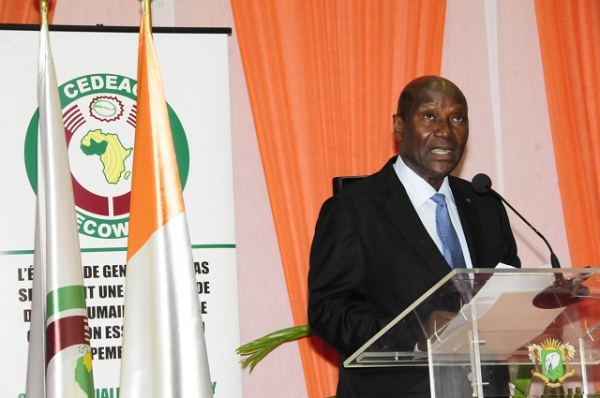 Le vice-pr&eacute;sident ivoirien Alassane Ouatara