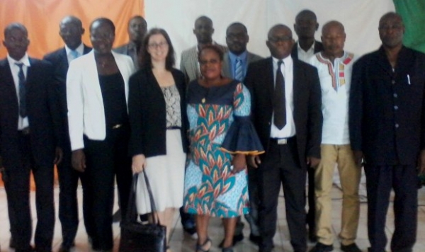 Les membres du r&eacute;seau ouest africain pour la lutte contre l&rsquo;immigration clandestine (REALIC)