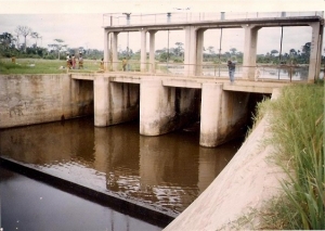 Un barrage d&eacute;di&eacute; &agrave; la riziculture en C&ocirc;te d'Ivoire (Image d'archives)