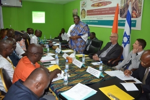 L&rsquo;ambassade d&rsquo;Isra&euml;l en C&ocirc;te d&rsquo;Ivoire expose ses performances agricoles &agrave; l&rsquo;OMCC