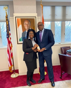 Entreprenariat : L&rsquo;Ivoirienne Magb&egrave; Savan&eacute; prim&eacute;e aux Etats -Unis