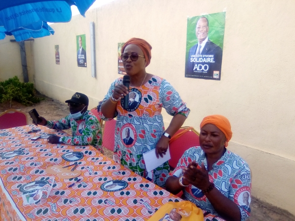 C&ocirc;te d&rsquo;Ivoire/ Pr&eacute;sidentielle : Les organisations f&eacute;minines du Bafing en ordre de bataille pour la victoire d&rsquo;ADO