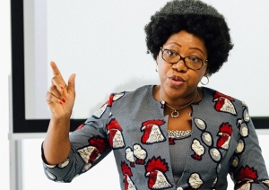 La ministre Euphrasie Yao