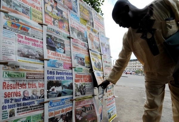 C&ocirc;te d&rsquo;Ivoire : la m&eacute;vente des journaux, l&rsquo;une des 23 principales &laquo; pathologiques lourdes &raquo; dont souffre la presse ivoirienne, selon une &eacute;tude initi&eacute;e par l&rsquo;Unesco