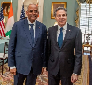 Coop&eacute;ration USA-CI : Le Premier Patrick Achi fait le point avec le Secr&eacute;taire d&rsquo;Etat Am&eacute;ricain Antony Blinken