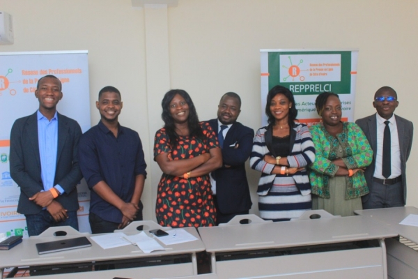 Reporters sans fronti&egrave;res signe une convention avec le R&eacute;seau des professionnels de la presse en ligne de C&ocirc;te d&rsquo;Ivoire