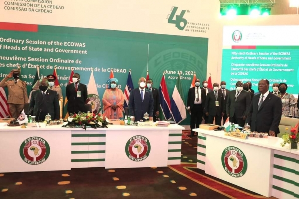 CEDEAO : les Chefs d&rsquo;Etat et de gouvernement font le point de la situation politique, s&eacute;curitaire et &eacute;conomique