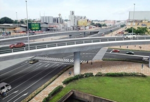 C&ocirc;te d'Ivoire-Echangeur du Carrefour Solibra : Le chantier d&eacute;sormais en plein r&eacute;gime, livraison en 2019