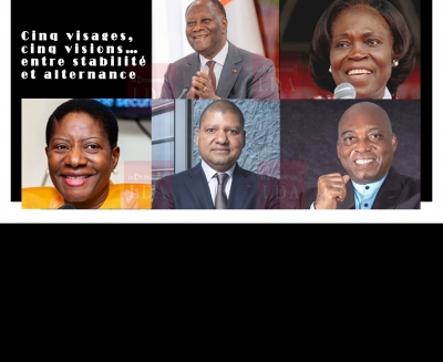 Editorial/C&ocirc;te d&rsquo;Ivoire : Ils sont l&agrave;, choisissons ! Cinq visages, cinq visions&hellip;entre stabilit&eacute; et alternance