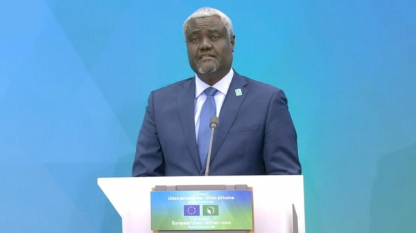 Discours de Moussa Faki Mahamat Pr&eacute;sident de la Commission de l&rsquo;UA lors du Sixi&egrave;me Sommet Afrique-Union Europ&eacute;enne