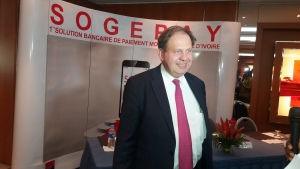 Le DG de la SGBCI, DE Saint Jean Hubert