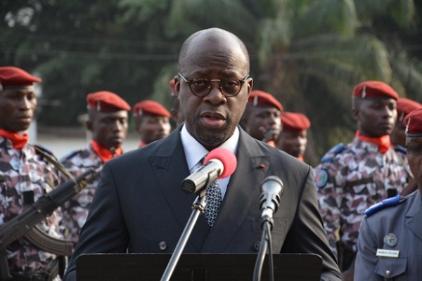 Le ministre la D&eacute;fense de C&ocirc;te d'Ivoire Alain Richard Donwahi