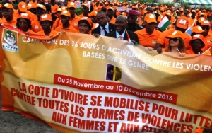 C&ocirc;te d&rsquo;Ivoire: &laquo; Marche orange &raquo; contre les violences bas&eacute;es sur le genre &agrave; Abidjan