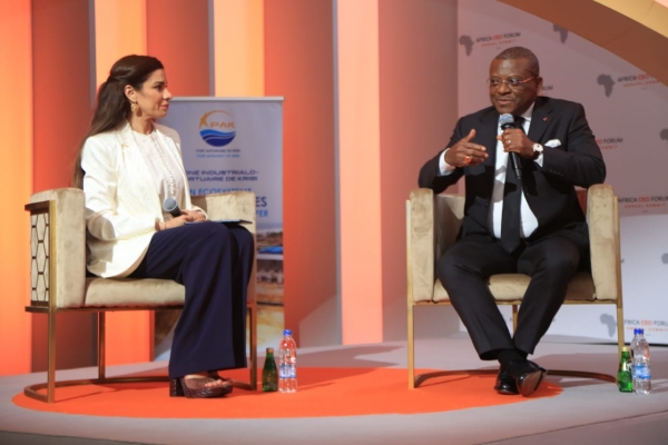 C&ocirc;te d'Ivoire : Le Premier Ministre Joseph Dion Ngute s&eacute;duit les investisseurs &agrave; AFRICA CEO FORUM
