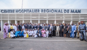 C&ocirc;te d&rsquo;Ivoire /Infrastructure Sanitaire : Le Centre Hospitalier R&eacute;gional (CHR) de Man vient renforcer le r&eacute;seau et le plateau sanitaire de la r&eacute;gion du Tonpki