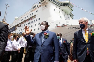 S&eacute;n&eacute;gal: Macky Sall inaugure le plus grand navire-h&ocirc;pital civil au monde
