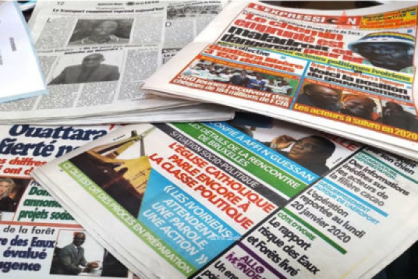 Libert&eacute; de la presse : la C&ocirc;te d&rsquo;Ivoire recule de 11 places, selon Reporters Sans fronti&egrave;res