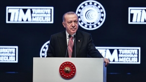 Turquie/ Erdogan: "Avec 225,36 milliards $ en 2021, nous avons &eacute;tabli un nouveau record en mati&egrave;re d'exportations"