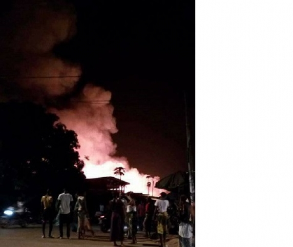 C&ocirc;te d&rsquo;Ivoire: Incendie du grand march&eacute; de Divo : Le pr&eacute;fet salue la bravoure des riverains