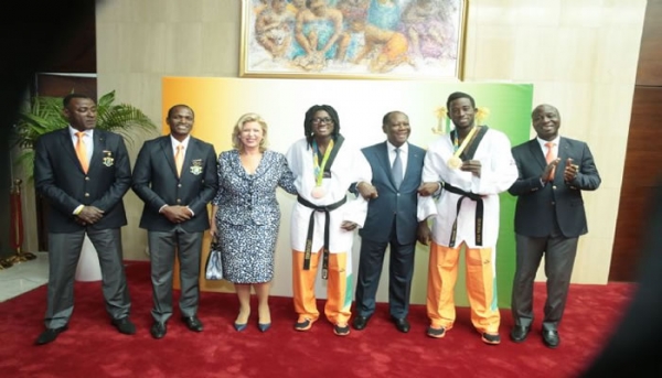 C&ocirc;te d&rsquo;Ivoire : Distinctions dans l&rsquo;ordre national et 380 millions fcfa pour les &laquo; valeureux athl&egrave;tes &raquo; de Rio et leurs encadreurs