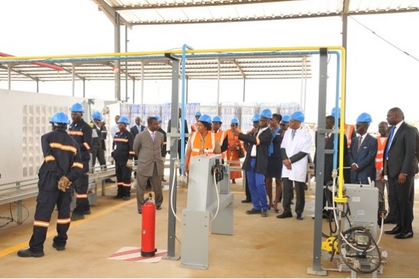 C&ocirc;te d&rsquo;Ivoire : Inauguration d'une usine d'emplissage de gaz domestique &agrave; la zone industrielle du PK 24
