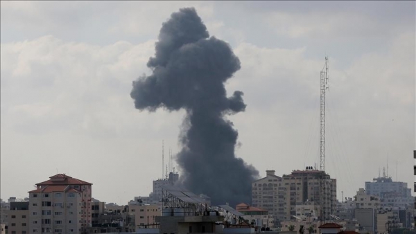 Gaza : Isra&euml;l bombarde deux banques et un b&acirc;timent abritant le si&egrave;ge d'une association turque