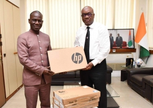 C&ocirc;te d&rsquo;Ivoire /Audience : Le Pr&eacute;sident De La FIF Re&ccedil;oit Le Pr&eacute;sident De L&rsquo;Union Des Agents Sportifs