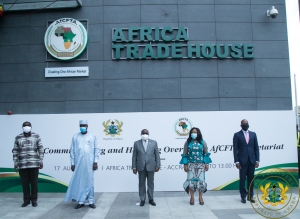 L&rsquo;UA inaugure le Secr&eacute;tariat permanent de la ZLECAf